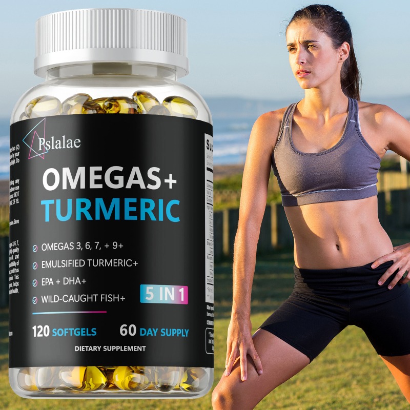 Omegas+ Turmeric Capsules - In - огляд і ціна Turmeric Curcumin Capsule