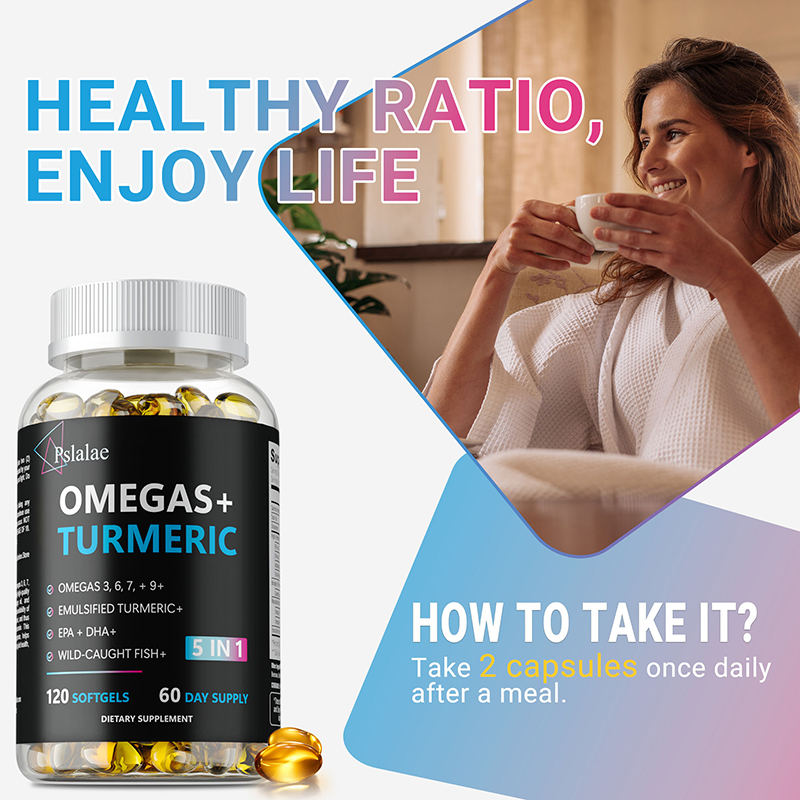 Omegas+ Turmeric Capsules - In - огляд і ціна Turmeric Curcumin Capsule