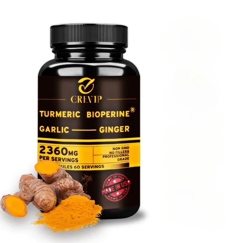 4-in-1 Turmeric Ginger Supplem - огляд і ціна Turmeric Curcumin Capsule