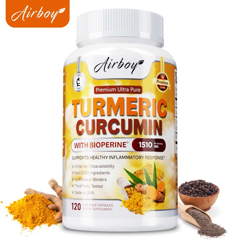 Turmeric Curcumin Capsules - P - огляд і ціна Turmeric Curcumin Capsule