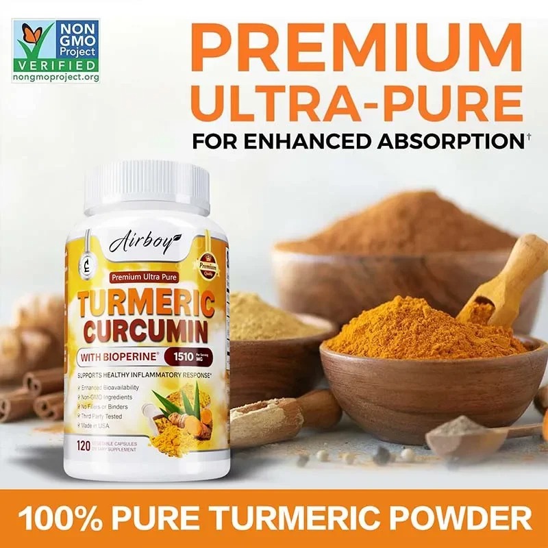 Turmeric Curcumin Capsules - P - огляд і ціна Turmeric Curcumin Capsule