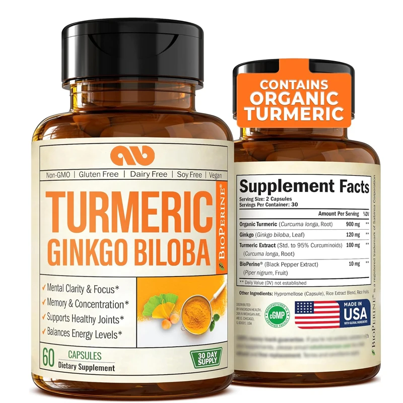 Organic Turmeric Curcumin Supp - огляд і ціна Turmeric Curcumin Capsule