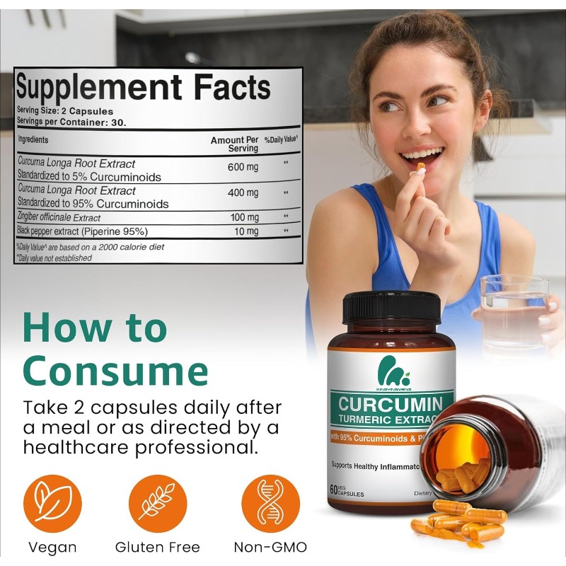 Nutrition Curcumin Turmeric Su - огляд і ціна Turmeric Curcumin Capsule