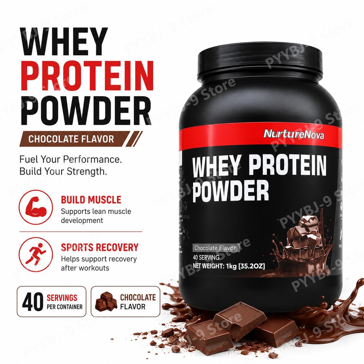 NurtureNova Whey Protein Powde - огляд і ціна Nutrition Of Fitness