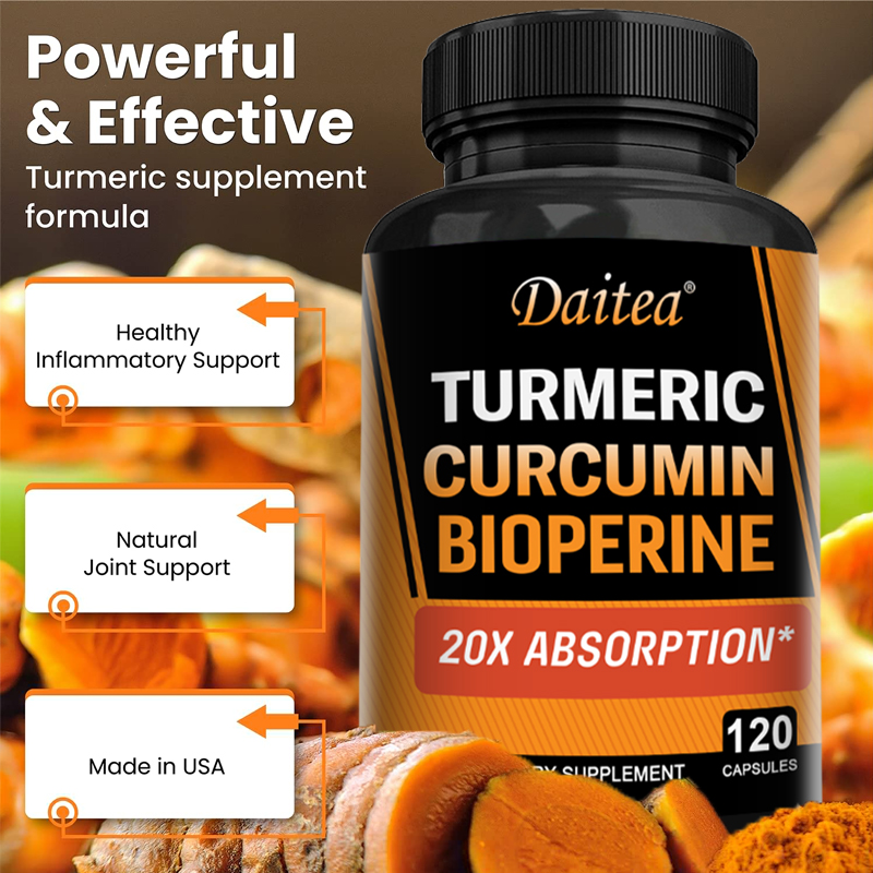 Turmeric Curcumin with Ginger  - огляд і ціна Turmeric Curcumin Capsule
