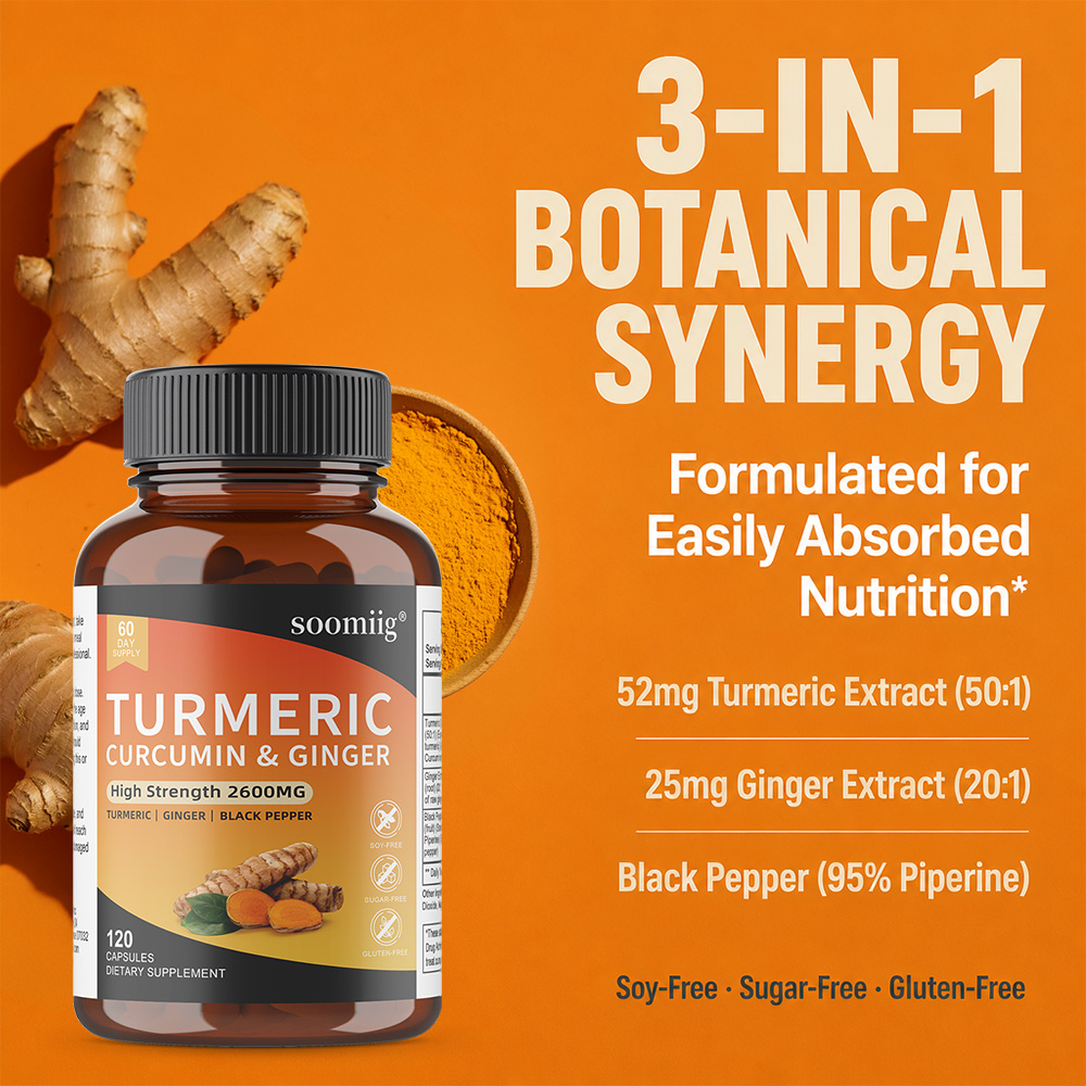 Turmeric Curcumin Capsules wit - огляд і ціна Turmeric Curcumin Capsule