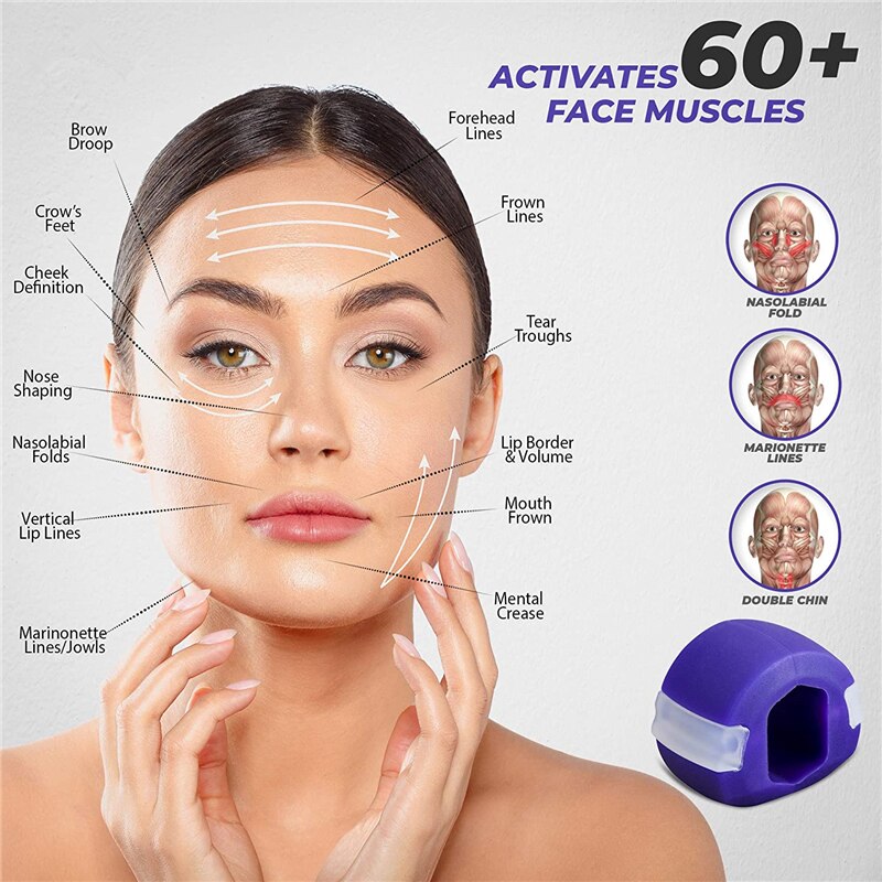 Jawline Exerciser Facial Jaw M - огляд і ціна Nutrition And Fitness